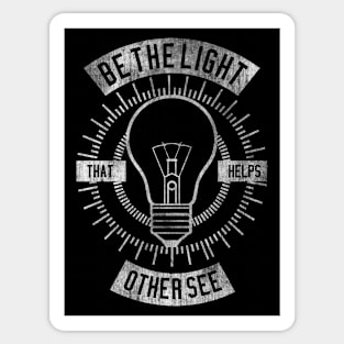 Be The Light Sticker